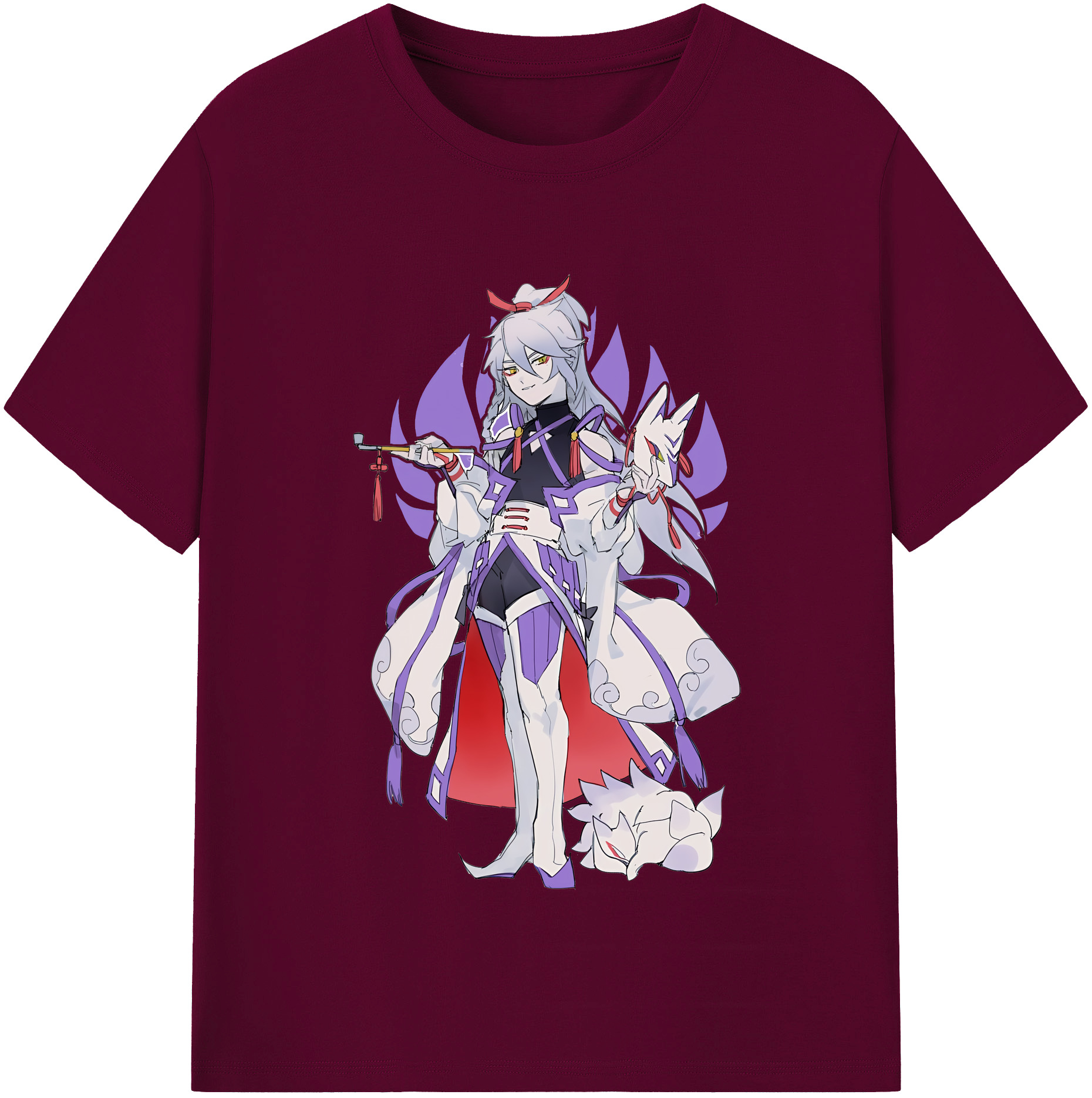 （画像用） 妖怪ウォッチ Yo-kai Watch レディースカジュアルプリントTシャツ（綿100％）